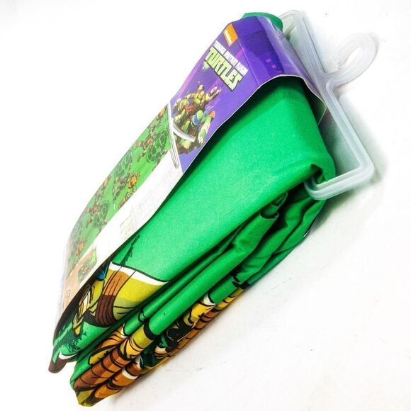 NWT Shower Curtain TMNT Teenage Mutant Ninja Turtles 72”x72” - Picture 6 of 7